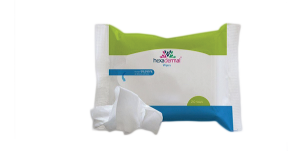 Hexadermal wipes1